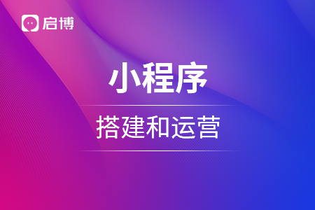 小程序搭建和运营