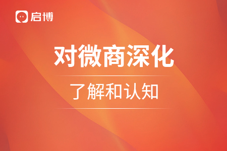 对微商深化的了解和认知
