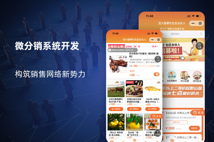 微分销系统开发