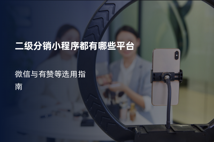 二级分销小程序都有哪些平台