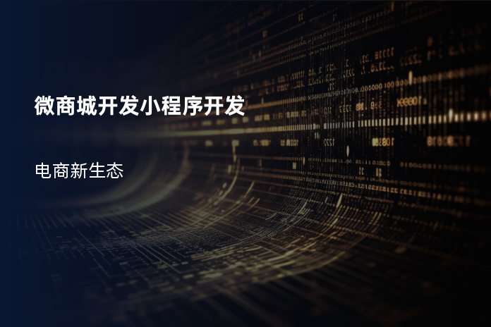 微商城开发小程序开发